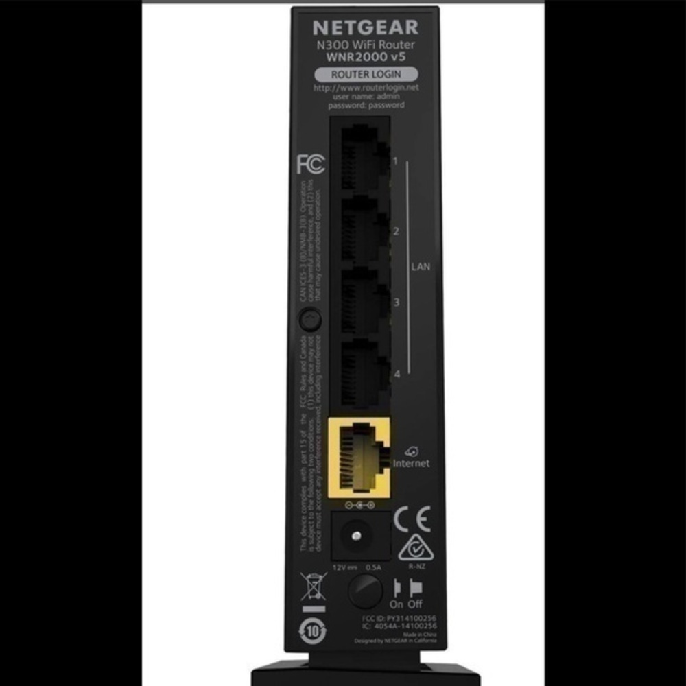 NEW Netgear N300 300 Mbps 4-Port 10/100 Wireless N Computer Router - Picture 3 of 10